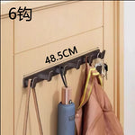 porte sacs mural gris moderne crochets fixations objets accrochés serviettes sacs