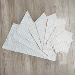 serviettes blanches rayées tissu classique maison navires ancien accessoire deco blanc tissu opacité