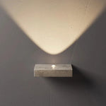 lampe murale moderne pierre naturelle gris clair éclairage quotidien 3000K fixé mur minimalisteintérieur decoration
