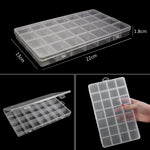 boîtes rangement bijoux transparentes modernes compartiments réglables épingles petites pierres