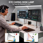 lampe led double tête clip type contemporaine télécommande modes couleurs