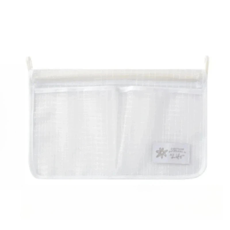 organisateur porte réfrigérateur sac transparent maille polyester réutilisable moderne crochet étiquette rangement cuisine
