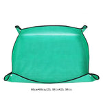 tapis sol jardin vert texture tissée moderne pliable étanche 50x50cm