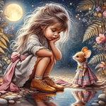 kit broderie multicolore motifs floraux paysage artiste aiguilles fil plan outils 30x30 40x40 50x50