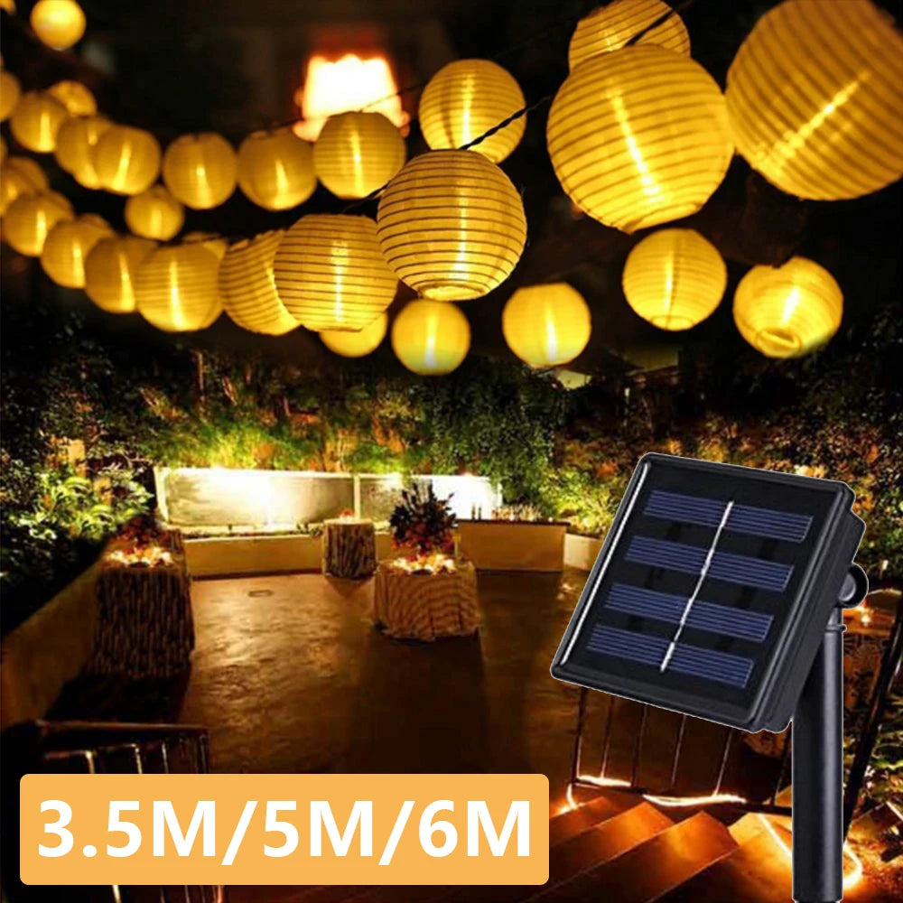 guirlande lumineuse solaire 10 led 20 led 30 led multicolore moderneextérieur vacances jardin bleu