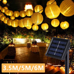 guirlande lumineuse solaire 10 led 20 led 30 led multicolore moderneextérieur vacances jardin bleu
