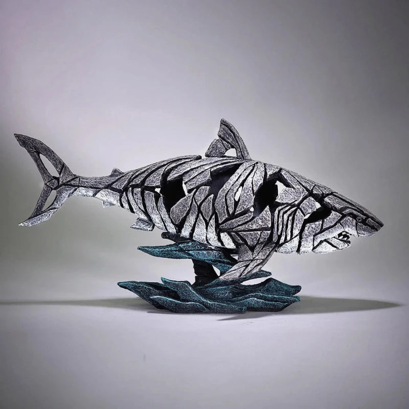 décoration intérieure sculpture animaux réaliste résine noir gris verte marine chambre salon