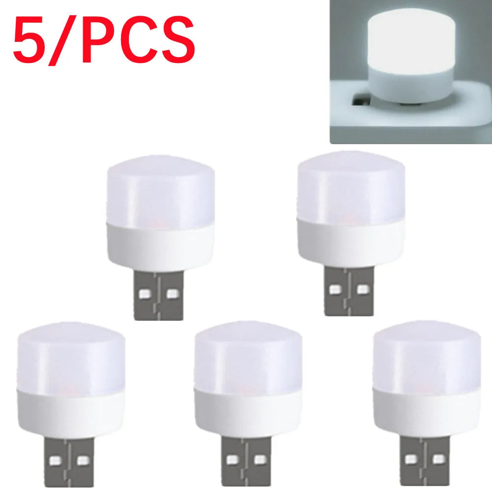 lampe nuit usb 1w blanc moderne 3000k 6500k portable lecture charge book led pequeña