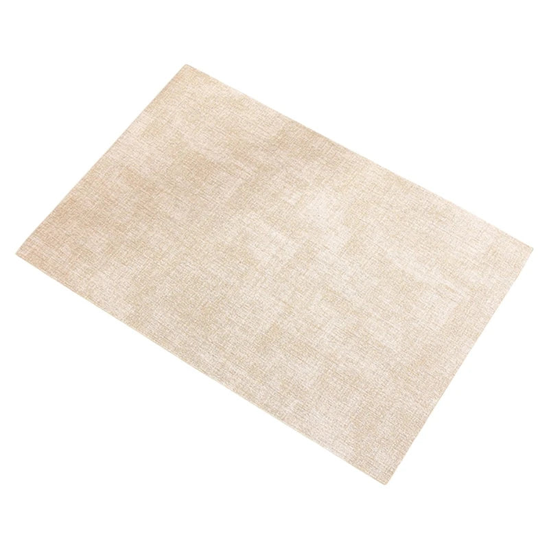 tapis table silicone antidérapant polyestère respectueux environnement moderne minimaliste rouge gris beige bleu marine