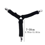 attaches élastiques clips métalliques draps lit facile housses lit anti dérapage utilitaire maison