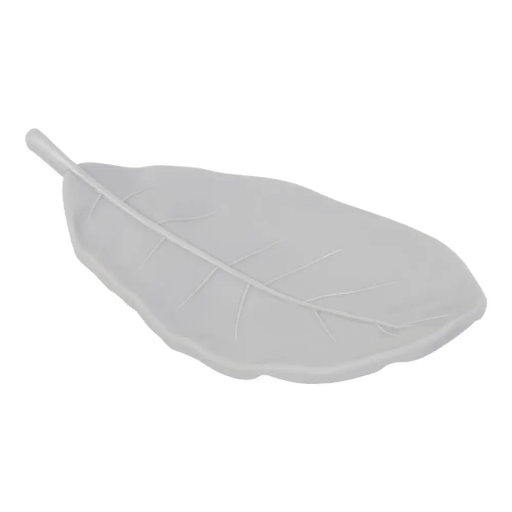 assiettes feuilles forme moderne minimaliste couleurs vert gris marron rouge blanc