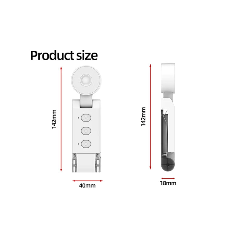 lampe lecture rechargeable led ajustable niveaux luminosité clip portable livre étudiant eye comfort