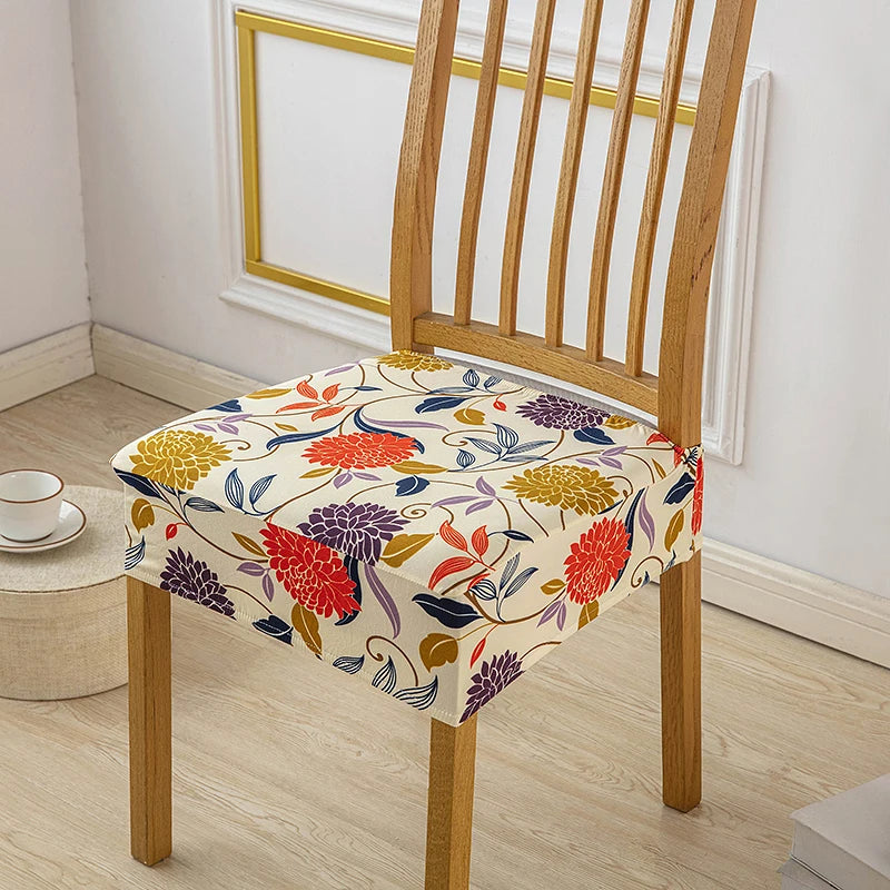 housses chaise imprimées floral géométrique élasthanne polyester élastique multicolore moderne ethnique