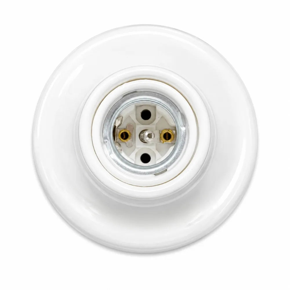 supports lampe led socle céramique noir blanc modernes adhésifs vintages compatibles e27