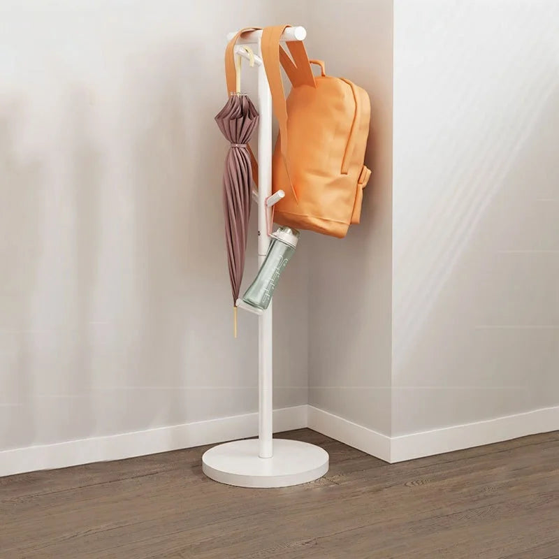 rangement sacs dos porte manteau blanc noir moderne minimaliste abeille montagnes transparent