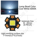ampoule led blanc froid 6000k variateur moderne carré grille adhésif contrôleur câbles