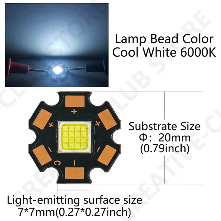 ampoule led blanc froid 6000k variateur moderne carré grille adhésif contrôleur câbles