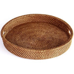 corbeille marron clair tressée traditionnelle respectueuse environnement stockage portable rotin multifonctionnelle domestique hotelière serviettes