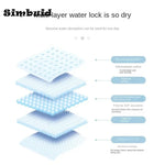 serviettes absorbantes animaux pratique bleu clair blanc texture microfibre embossée séchage rapide taille xl