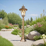 lampe jardin or noir classique vintage éclairage extérieur led ip65