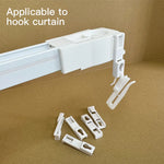 crochet finition boite vitesses dt82 kt82 blanc moderne opaque 75mm rideau électrique accessoire fixe