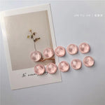brillantes rose blanches vertes bleues jaunes grisées modernes minimalistes translucentes adhésives pack10pc