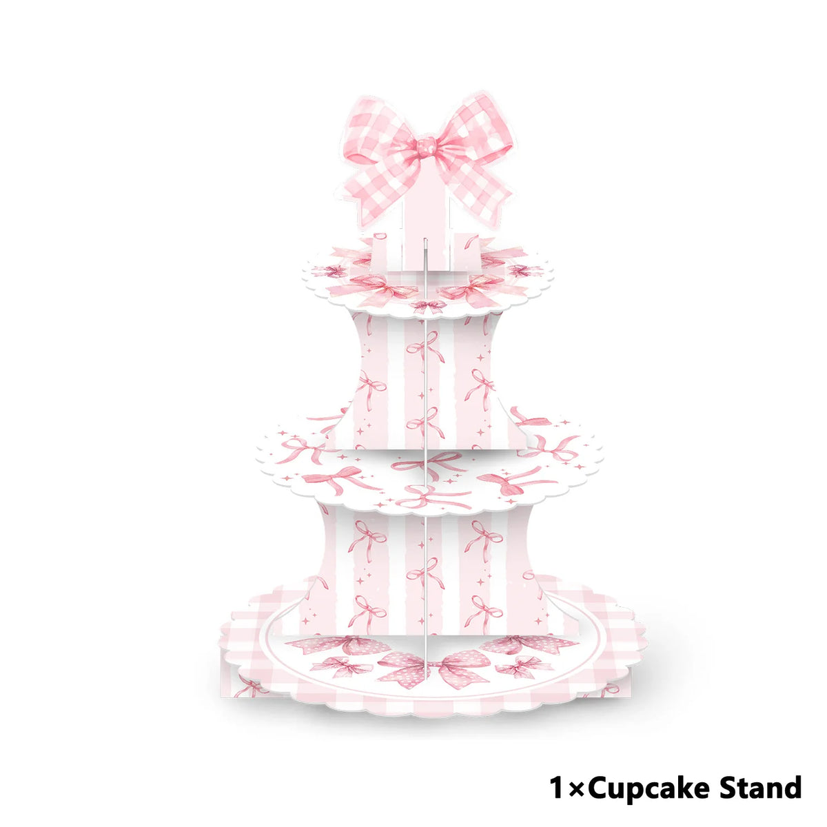 vaisselle jetable rose anniversaire filles assiettes gobelets serviettes nappe motif ruban fête enfant