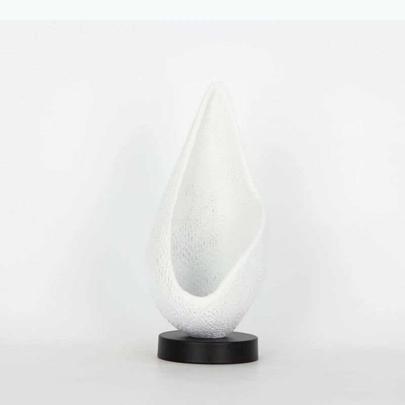 support bijoux moderne blanc noir texture grained décoration contemporain matériaux organiques fixations invisibles base