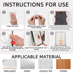 Utilisation des crochets adhésifs pour suspendre des rideaux