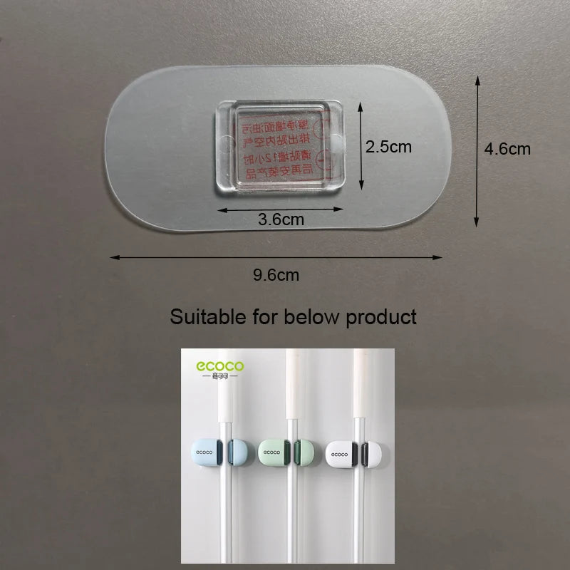 support savon transparent adhésif moderne rectangulaire carrés plastique fixe rangement