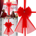 ruban noël rouge texture tissée classique clips papier mariage anniversaire décoration événement festive