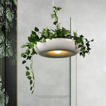 Suspension fleur design scandinave aluminium vert