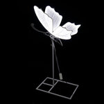 lampe sol moderne papillon blanc ailes battantes grande fête anniversaire mariage événement enfants