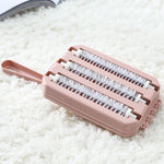 brosse poils rose clair moderne poignée nettoyer tapis canapé lit