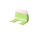 support mural aspirateur séchoir cheveux adhésif vert rose blanc moderne pratique