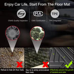 tapis sol voiture noir rayures diagonales moderne clips anti poussière waterproof
