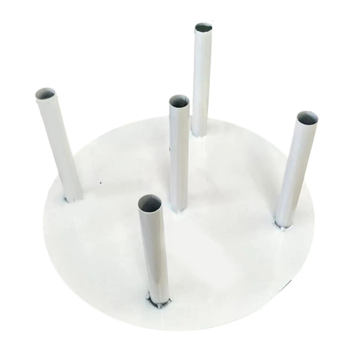 Support fleurs blanc moderne mariage sans marques visible diamètre 20cm