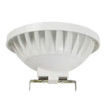 ampoule led spot gu10 g53 blanc aluminium moderne grille refroidissement clips