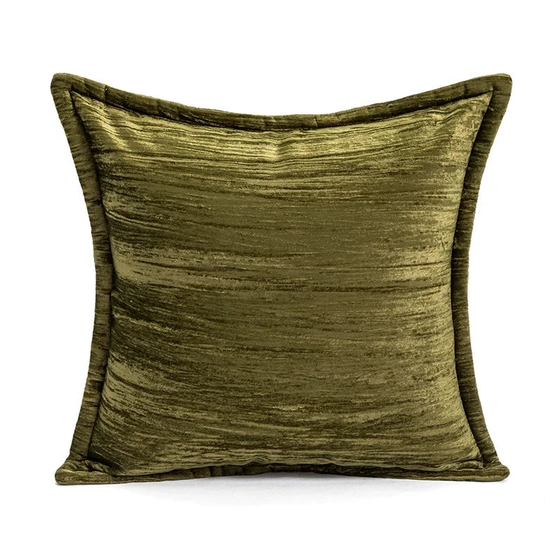 coussins brodés bambou blanc vert olive nordique contemporain décoration maison voiture