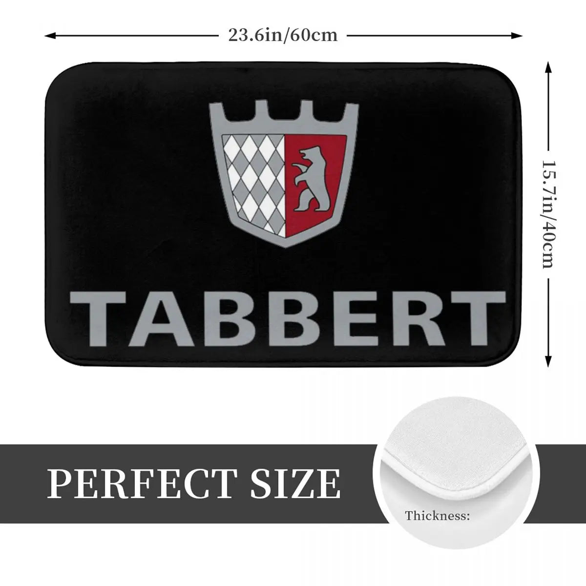 tapis bain antidérapant adhésif moderne noir gris rouge blanc motifs fleurs ours