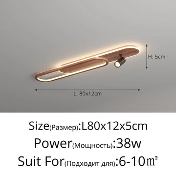 lampe moderne bois naturel finition mate led boise blanc minimaliste télécommande