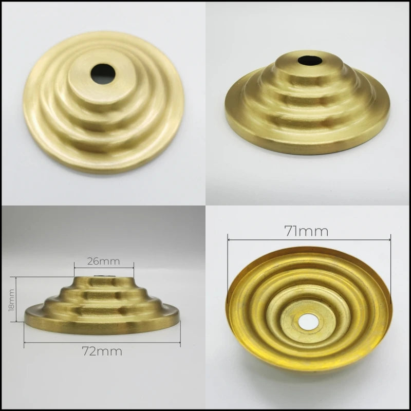 support suspension lampe moderne doré rayonnant concentrique différents disponibles qualité cuivre