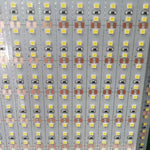 ruban led blanc mat moderne adhésif 12v 24v 25cm 50cm 144ledm 3000k 4000k 6000k