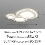 lustres led modernes blanc beige ovale circulaire aluminium flux lumineux 2000 82000 interrupteur bouton