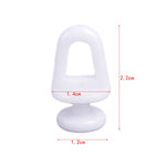 clips fixation blancs minimalistes rideaux 60 pièces accessoires rideau
