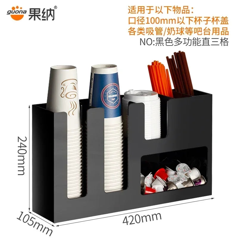 porte couverts moderne adhésifs noir rangement cuisine contemporain fixations visibles