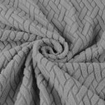 housse canapé gris motifs géométriques moderne spandex polyester anti dérapant lavage machine