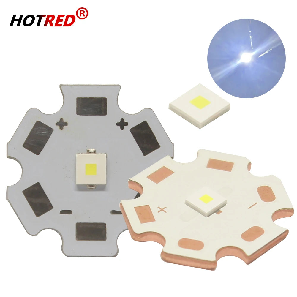 LED haute puissance 10W blanc froid 6500K 8mm 10mm 12mm 14mm 16mm 20mm moderne