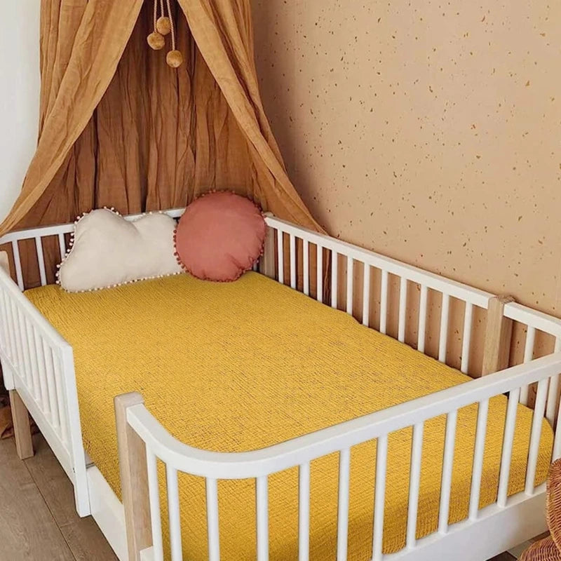 drap housse coton bébé ans rose pâle vert pastel gris clair bleu violet orange