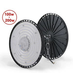 lampe led industrielle 200w noir moderne certifiée ul cqc vde 220v led chip